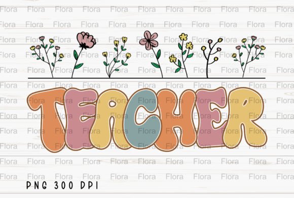 Retro Teacher Back to School Floral PNG: Getting the Most Out of Your Digital Design