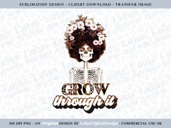 The Terracotta Floral Afro Skeleton Design as a Strategic Creative Asset