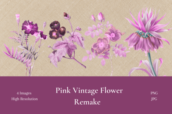 Understanding the Pink Vintage Floral Remake for DIY Design Projects